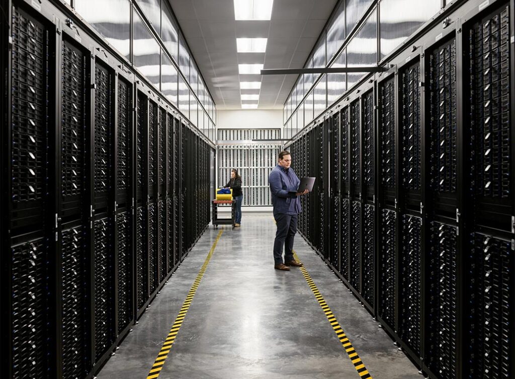 Inside an Apple datacenter